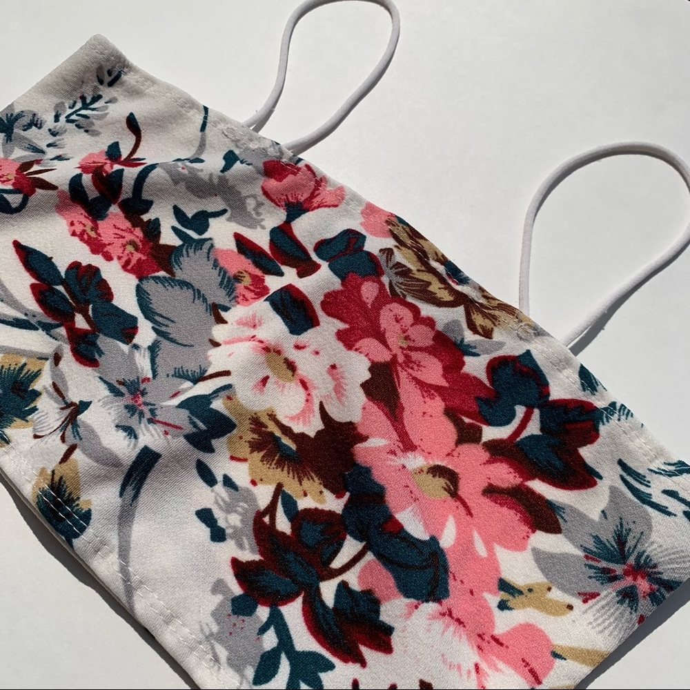 Floral Cropped Cami - Picture 9 of 9